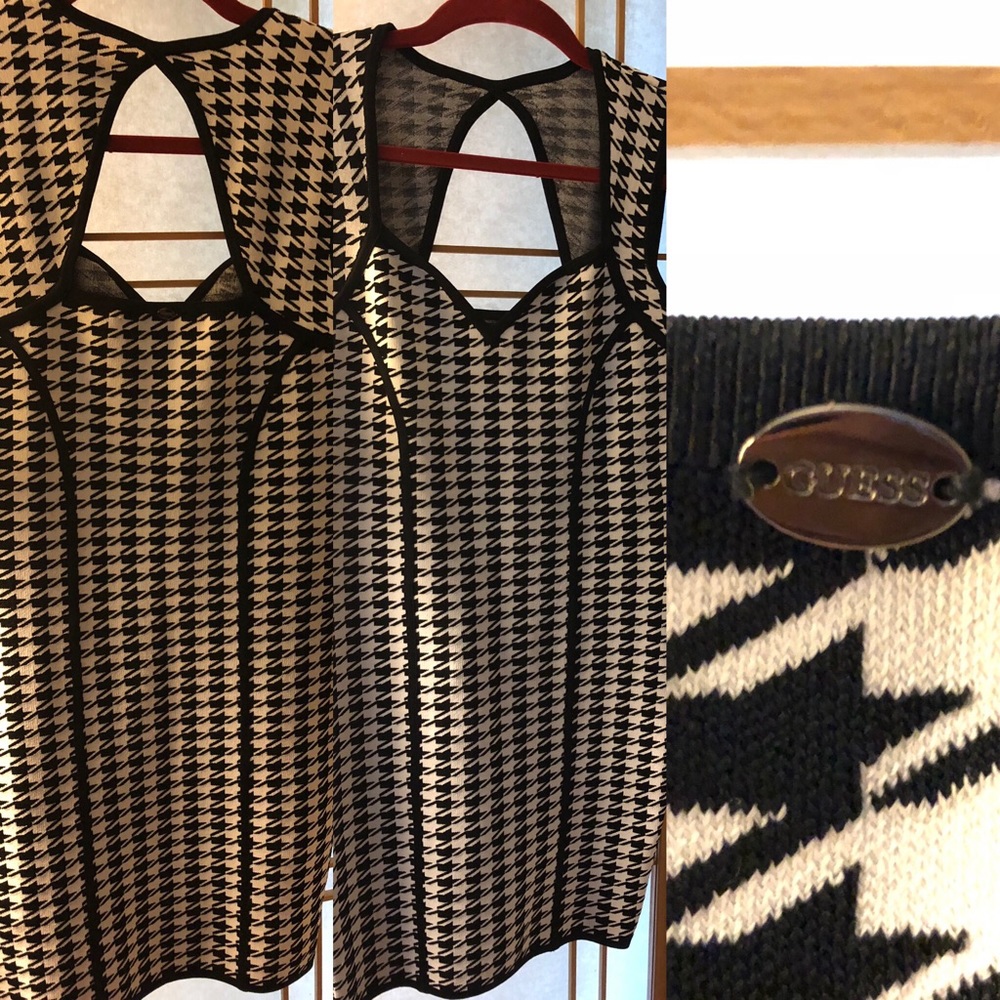 Black/white houndstooth print dress! Never worn.